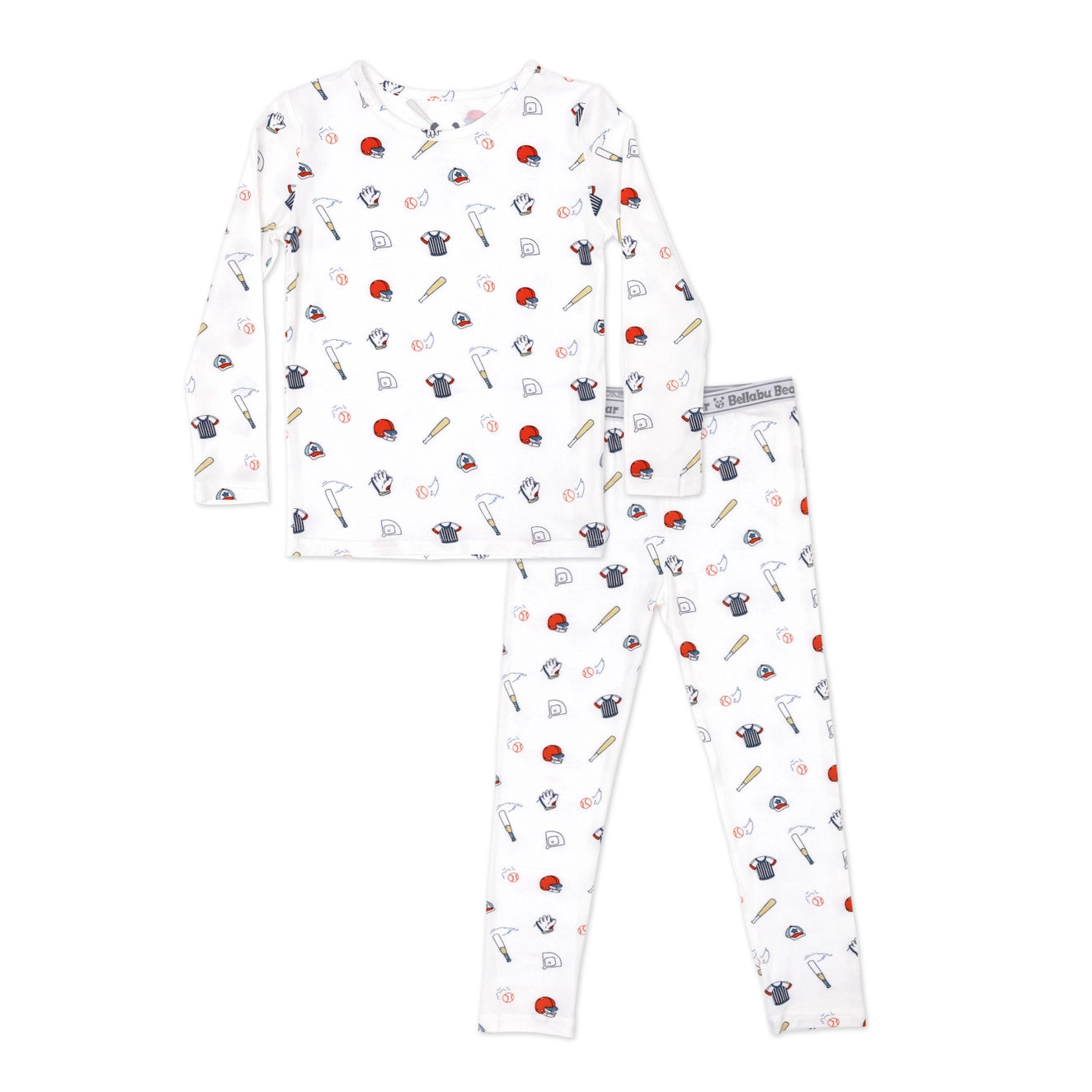 Baseball Two Piece Pajama Set