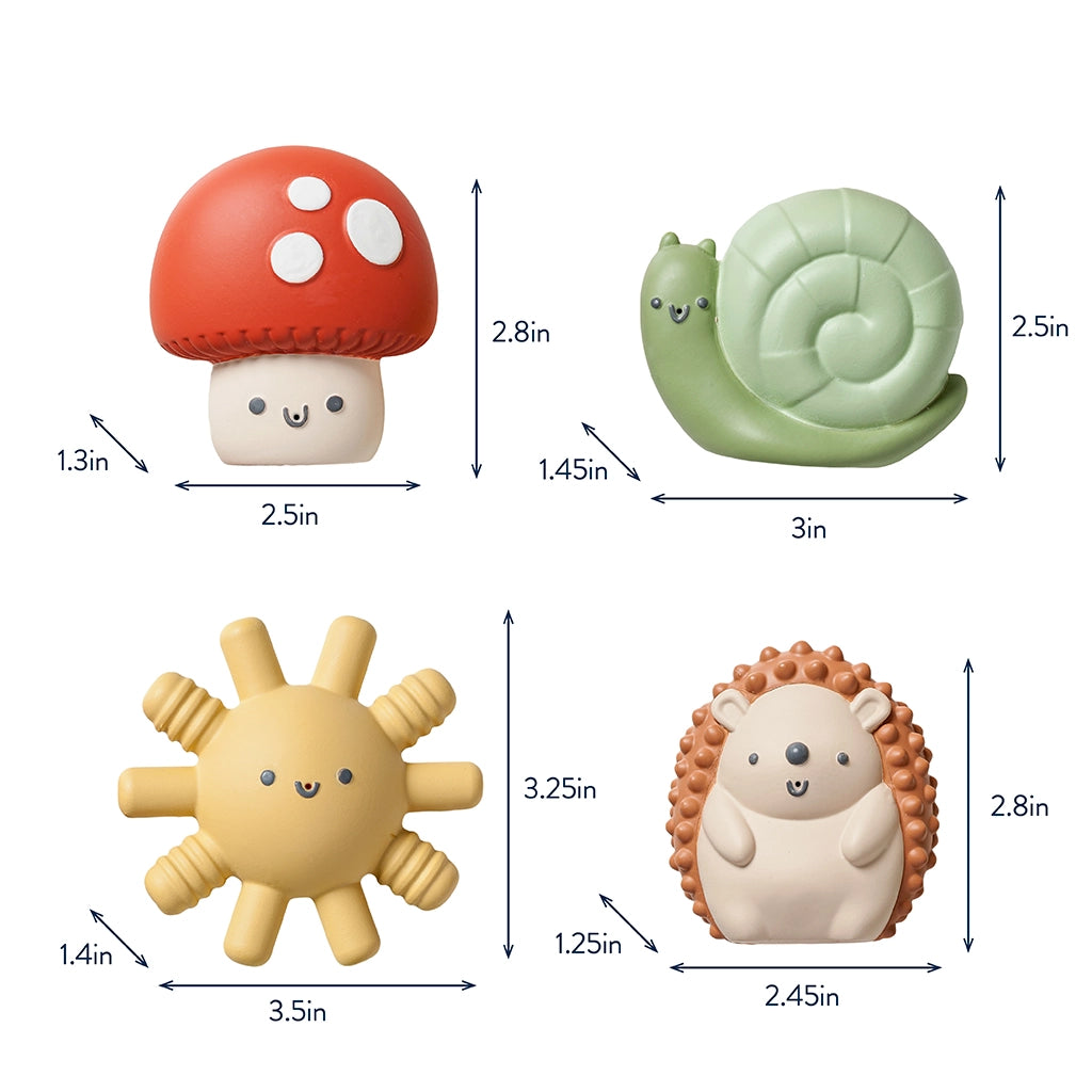 Itzy Squirt 4-pack Bath Toys