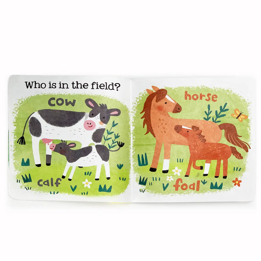 Farm Babies Tuffy Teether Book