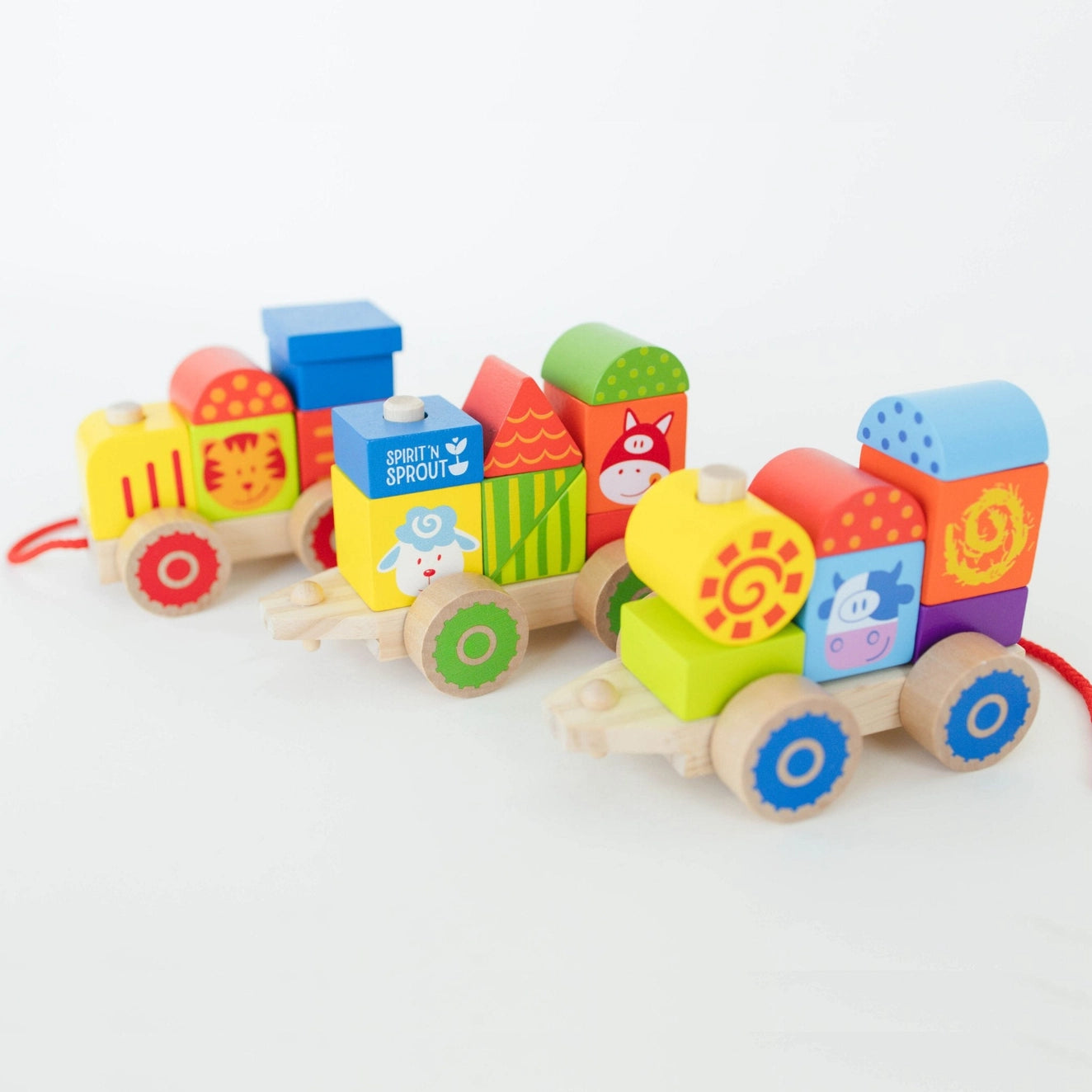Farm Wooden Train