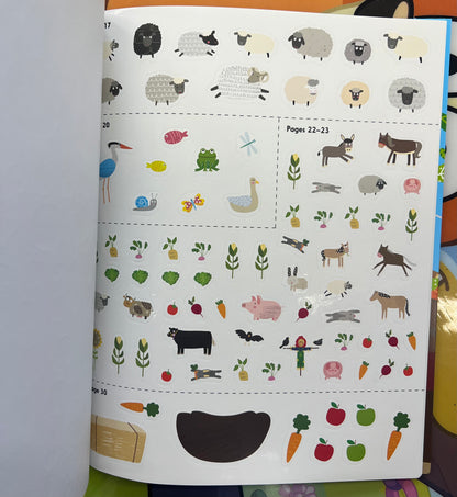 John Deere Sticker and Puzzle Activity Book