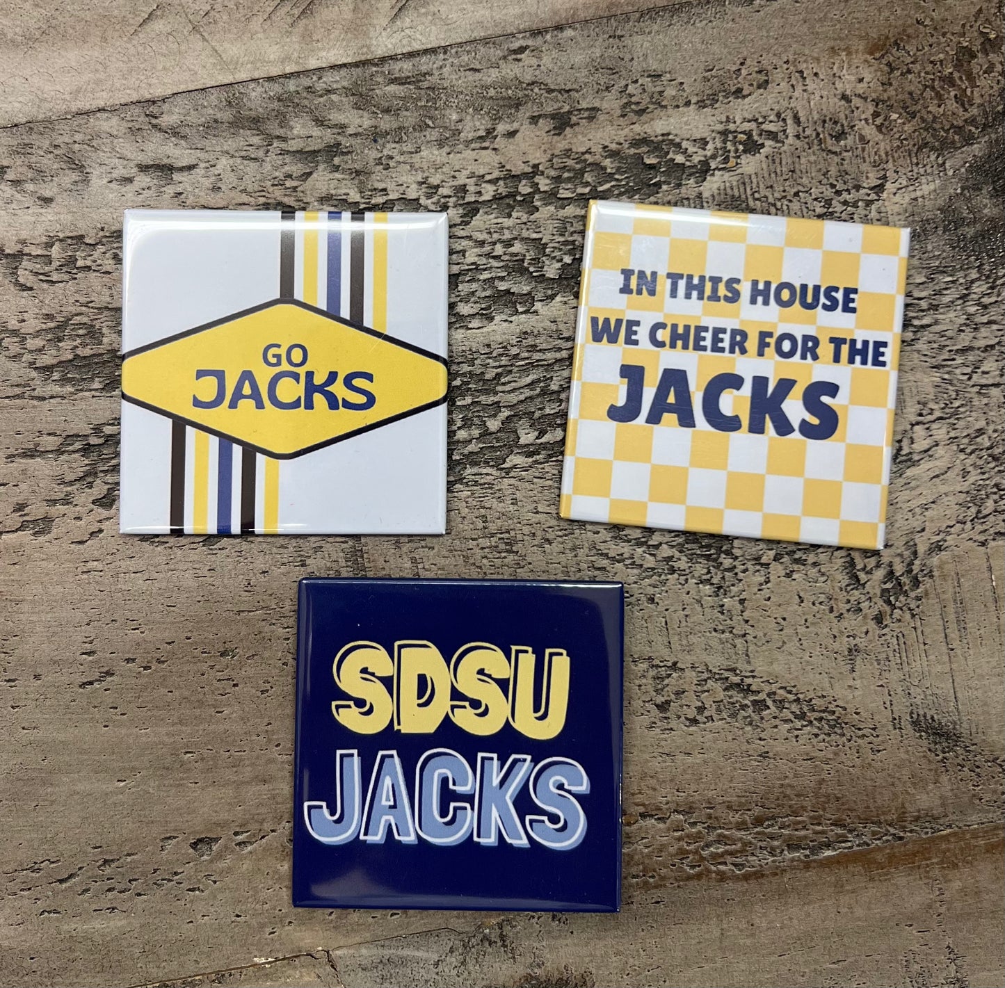 3 Pack Jacks Magnets