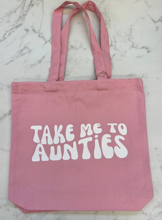 Take Me To Aunties Bag