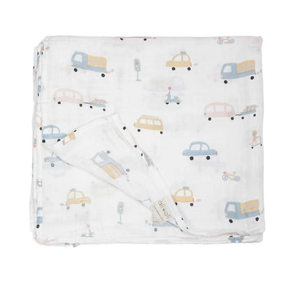 Bamboo Muslin Automobile Swaddle Blanket