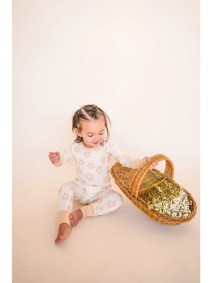 Blush Daisy Two Piece Pajamas