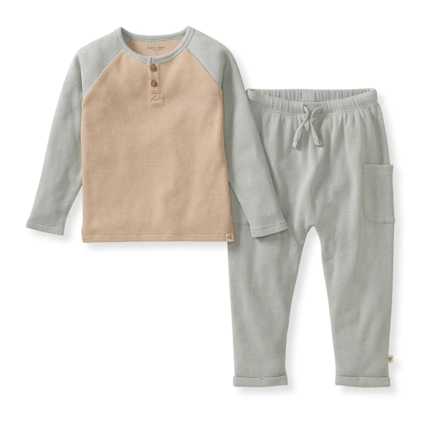Organic Thermal Tee and Pants Set