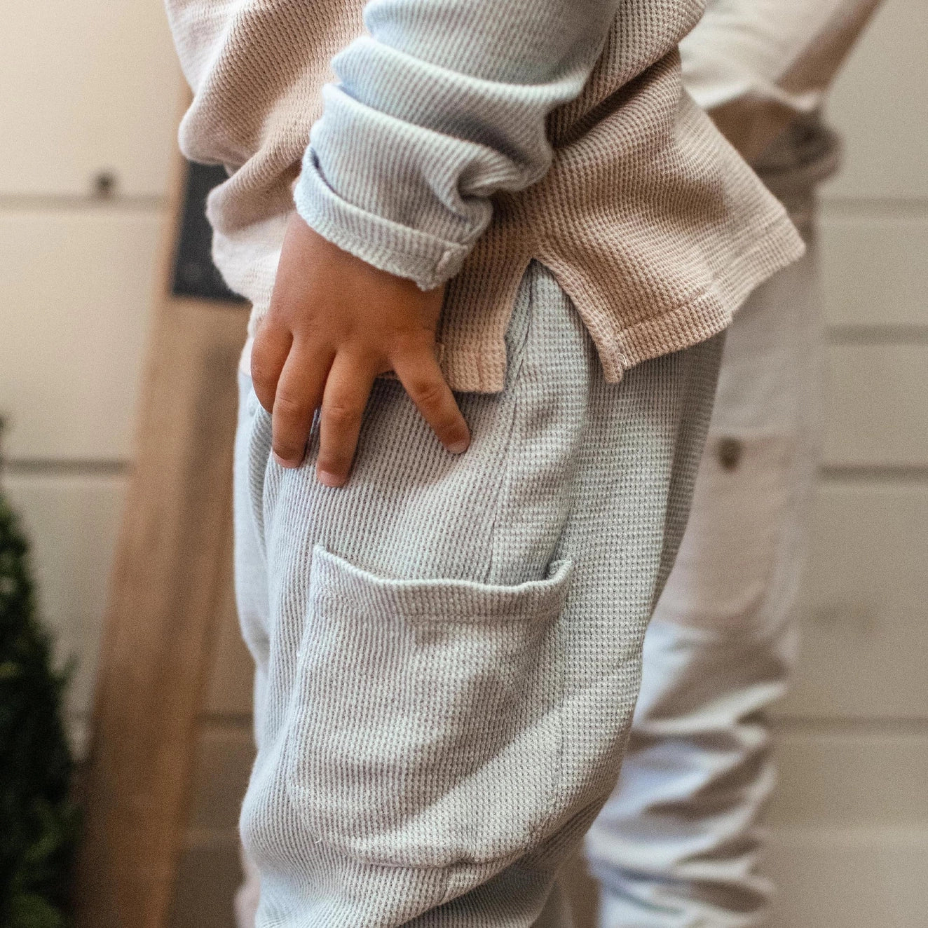 Organic Thermal Tee and Pants Set