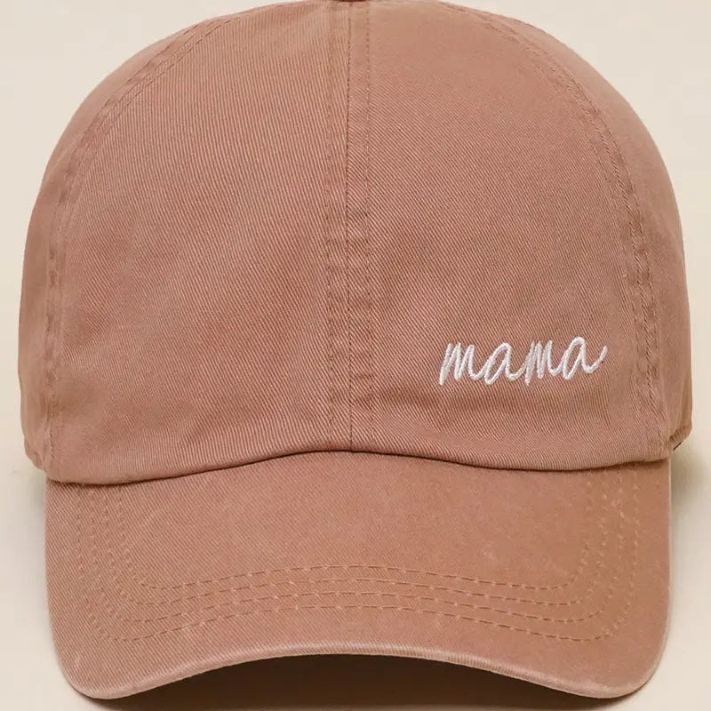 Mama Embroidered Baseball Cap