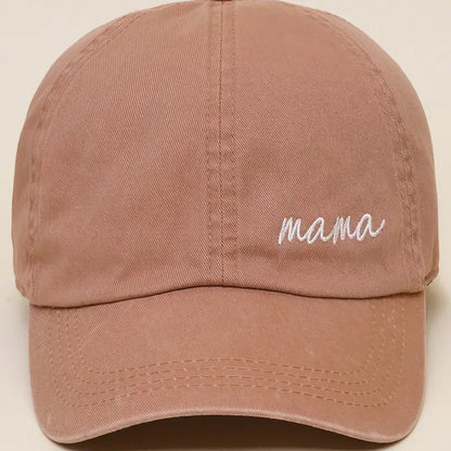 Mama Embroidered Baseball Cap