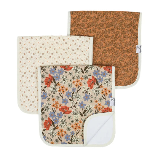 Copper Pearl Eden Premium Burp Cloths