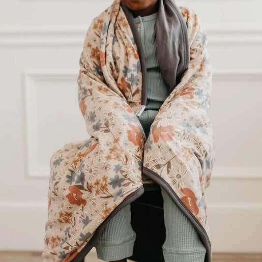 Copper Pearl Eden Three Layer Quilt