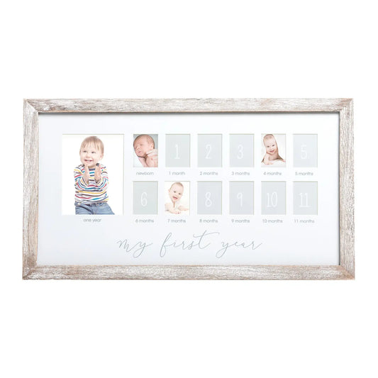 Baby's First Year Rectangle Frame