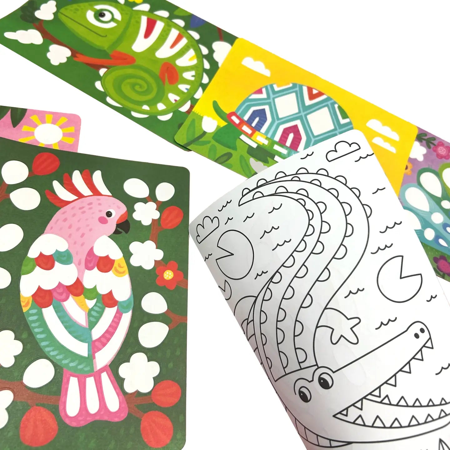 Foil-Tastic Foil Art & Coloring: Awesome Animals