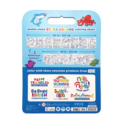Color-A-Long: Fold Out Coloring Book: Ocean