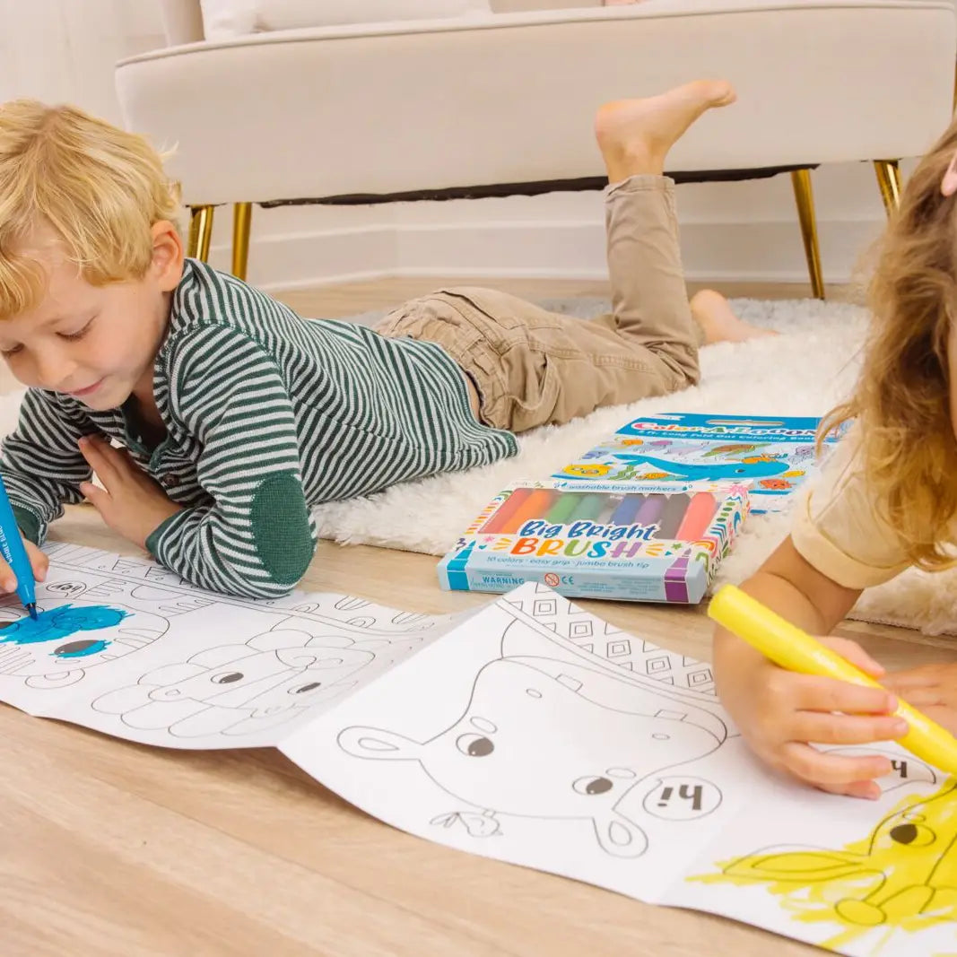 Color-A-Long: Fold Out Coloring Book: Ocean