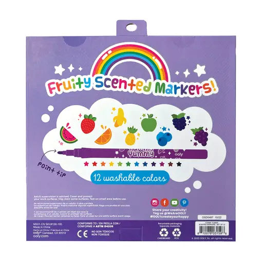 Fruit Scented Markers