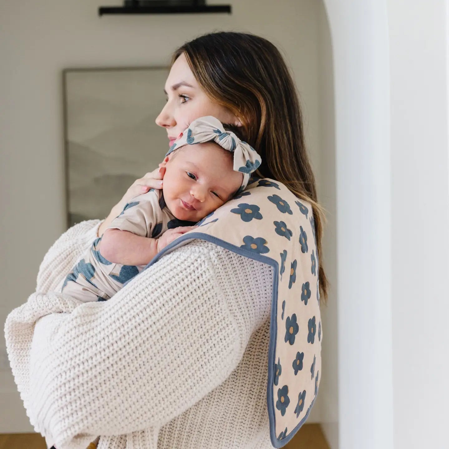 Copper Pearl Gemma Premium Burp Cloths