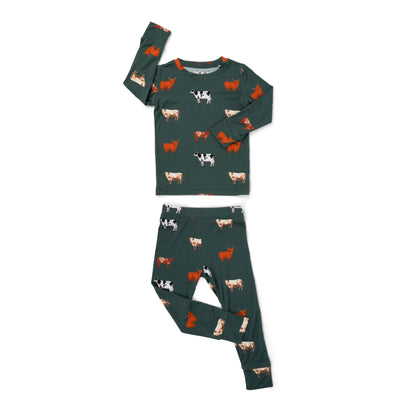 Green Cow Two Piece