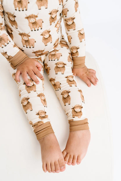 Mini Highland Two Piece Pajama Set