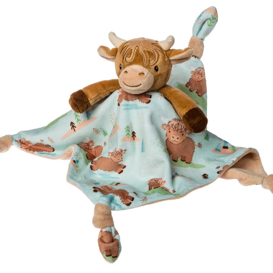 Highland Cow Character Blanket