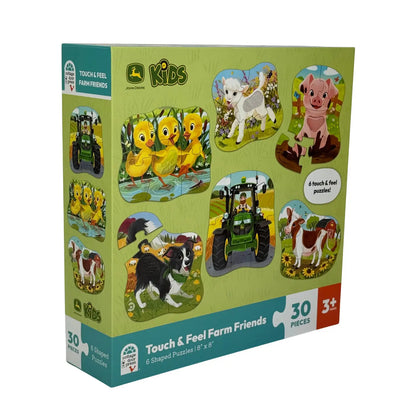 John Deere Farm Friends Touch & Feel Puzzles