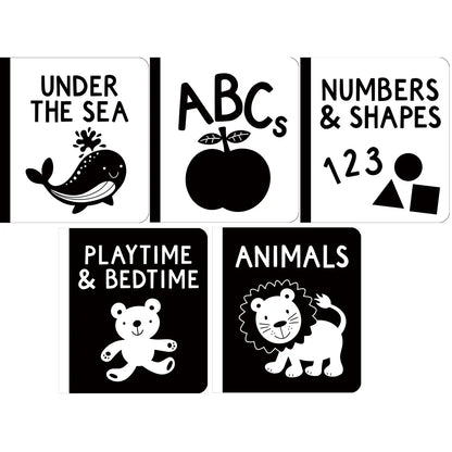 My Little Black and White Board Book Library