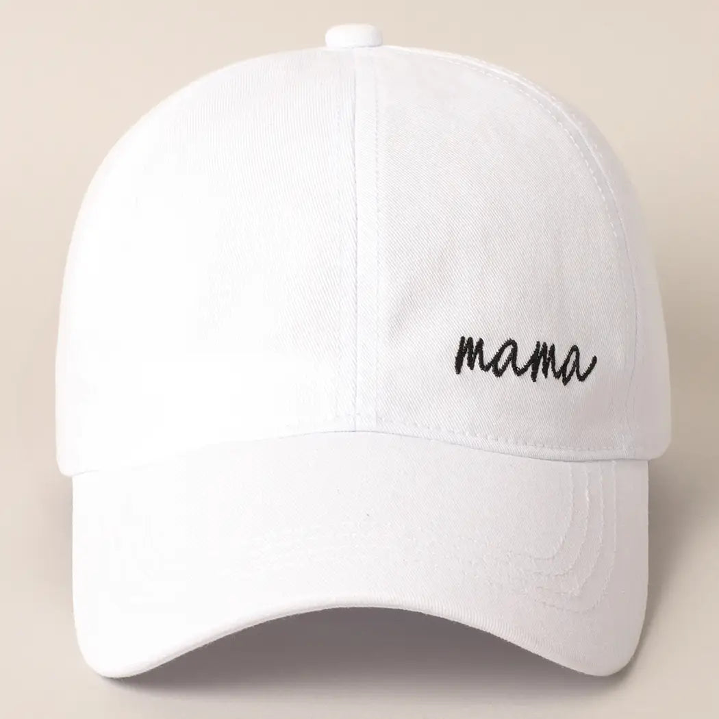 Mama Embroidered Baseball Cap