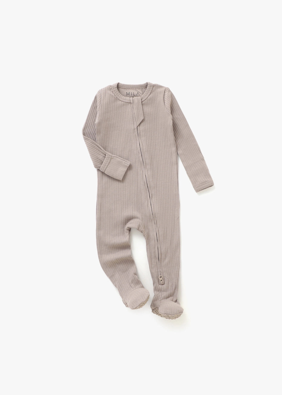Mila & Co. Ribbed Footie