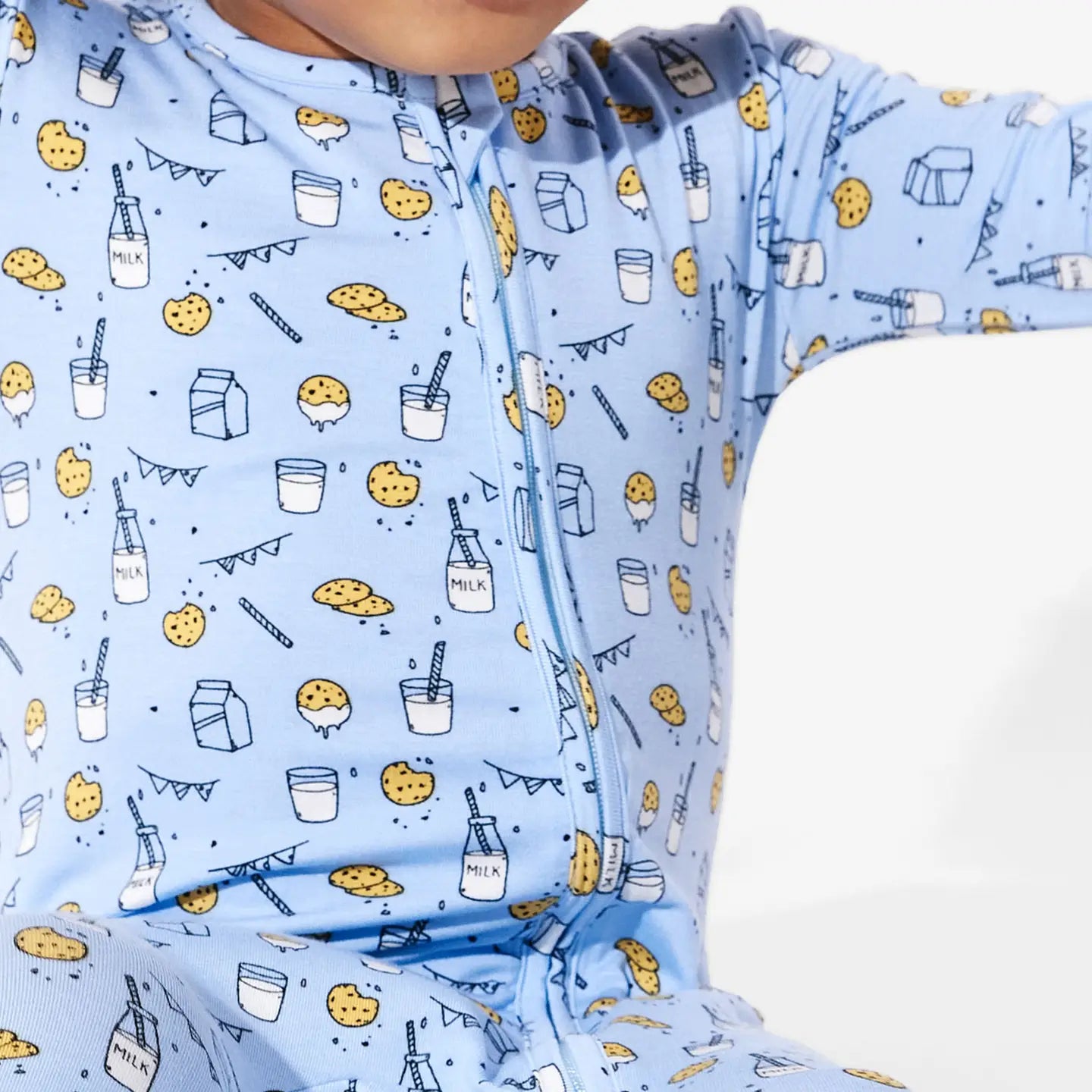 Milk and Cookies Footie