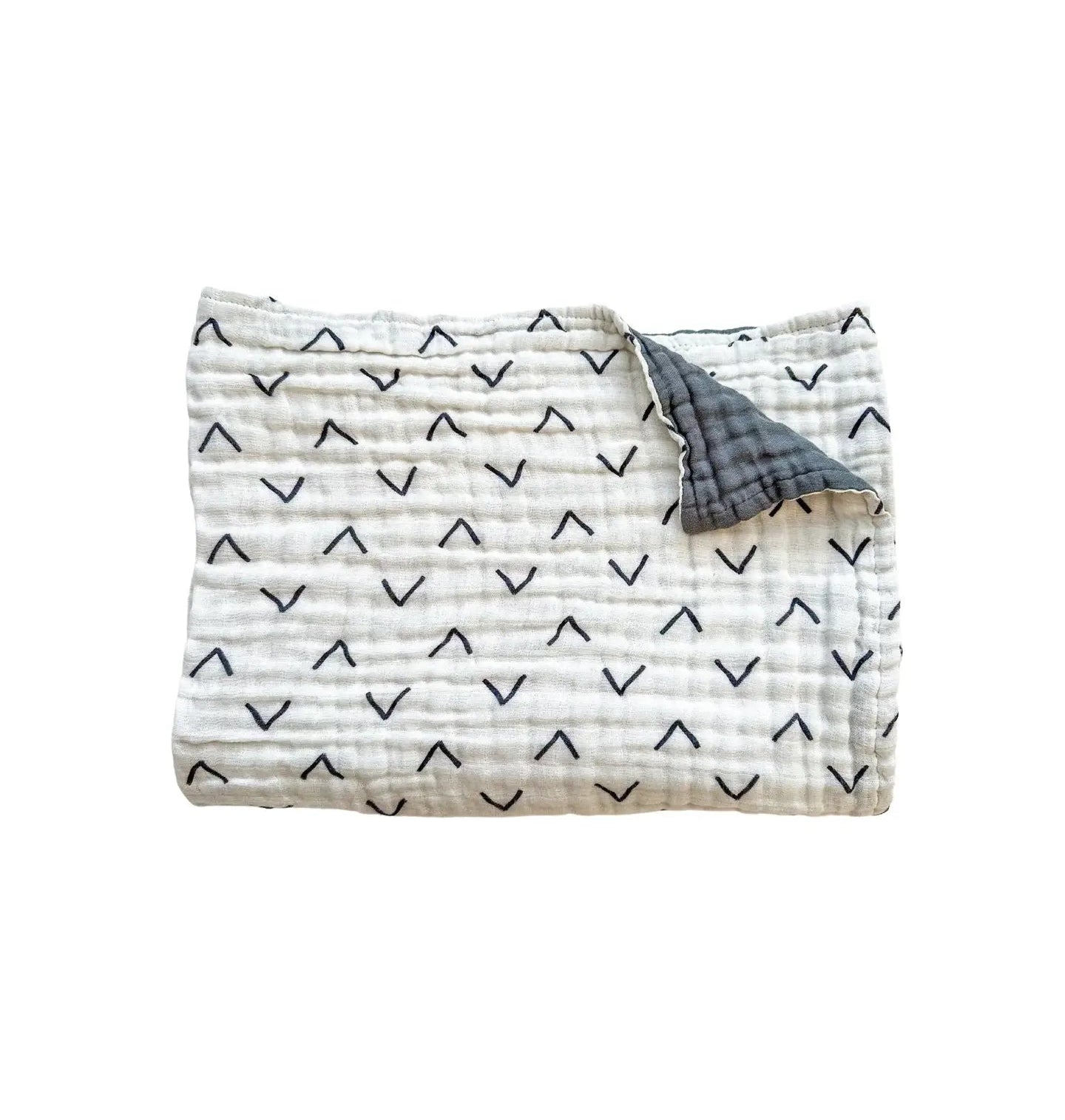 Muslin 6-Layer Blanket Black Arrow