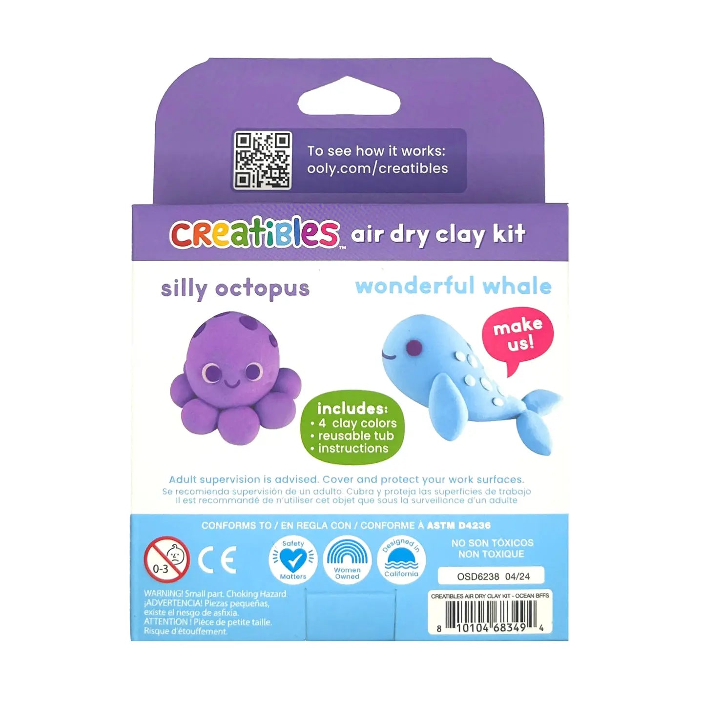 Air Dry Clay: Ocean Pals