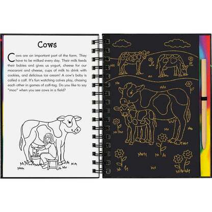 On the Farm Scratch and Sketch