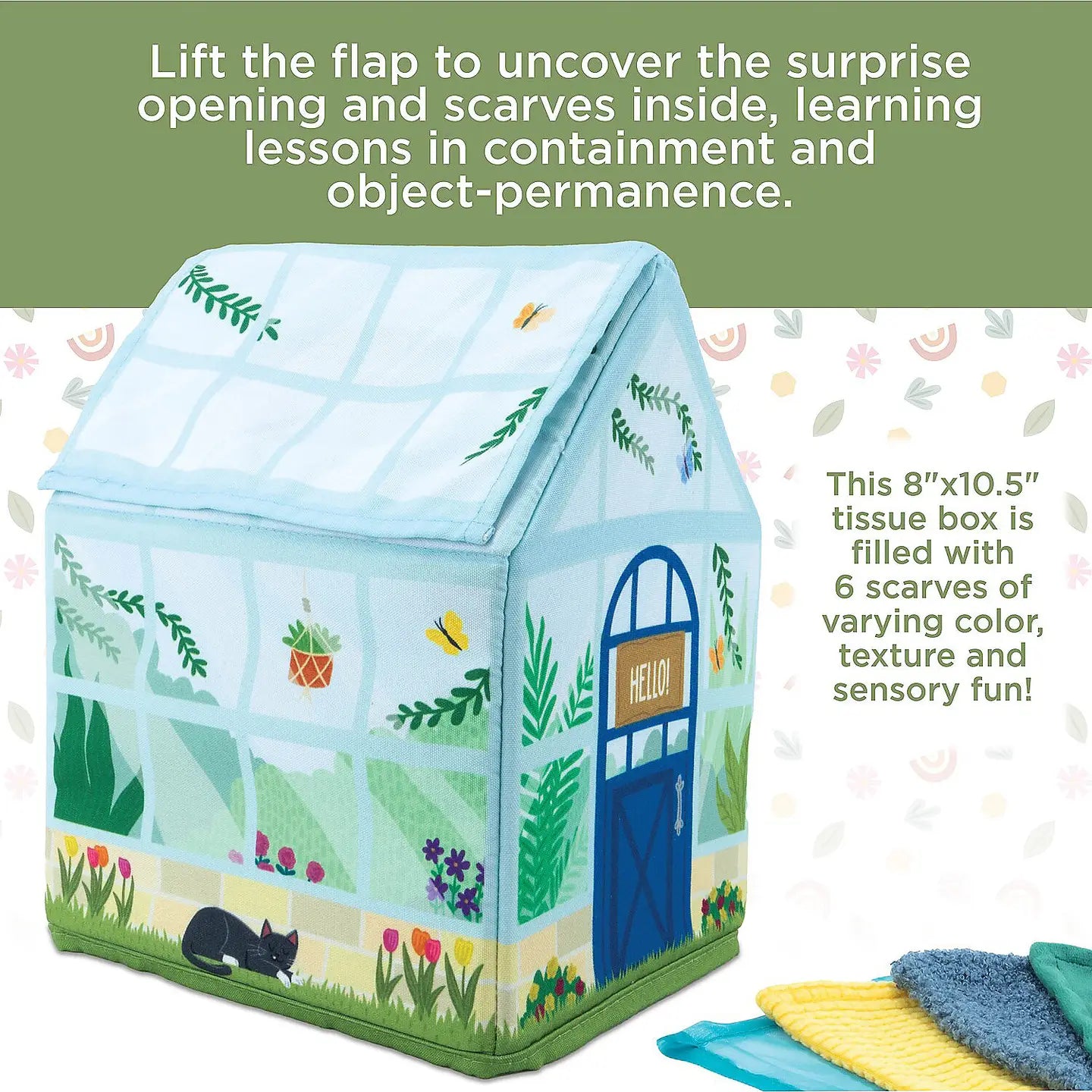 Sensory Peek & Pull Tissue Box
