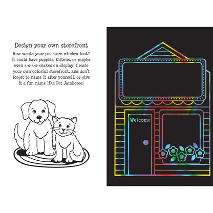 Pet Shop Scratch and Sketch