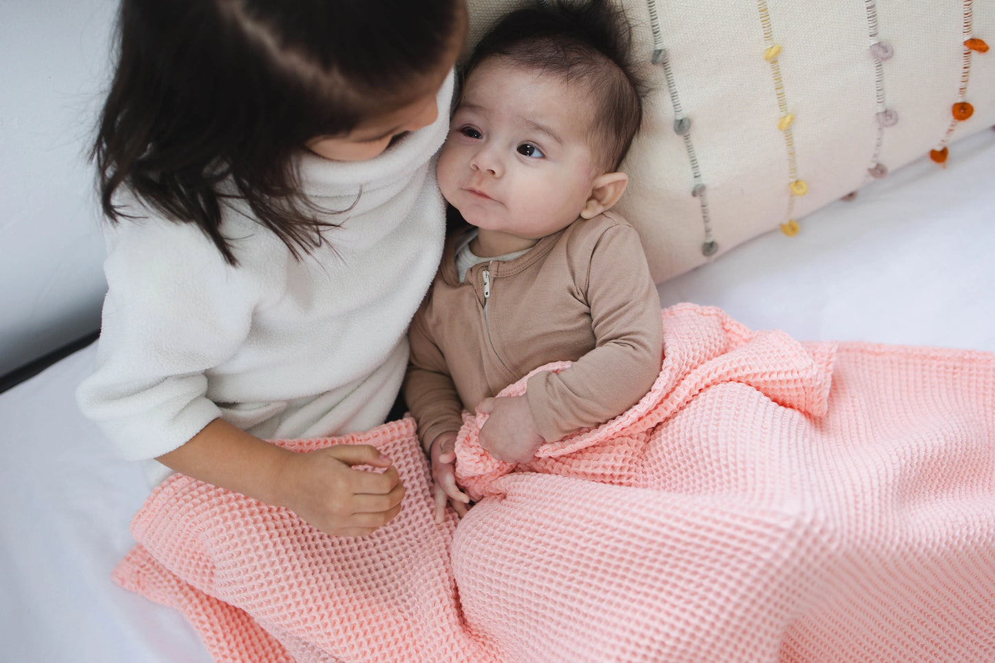 Waffle Bamboo Baby Blanket