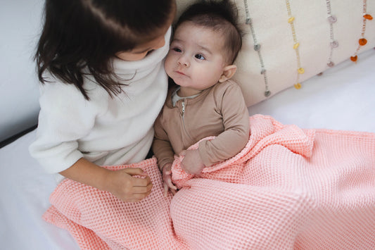 Waffle Bamboo Baby Blanket