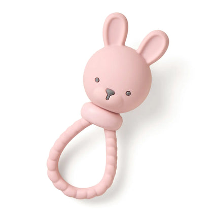 Pink Bunny Sweetie Rattle