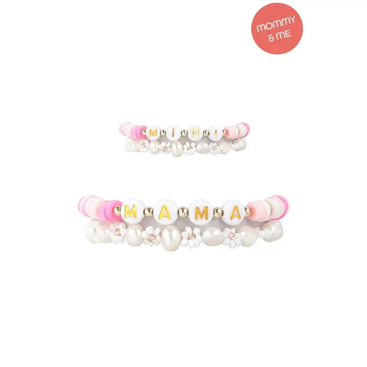 Mama & Mini Pink Bracelet Set