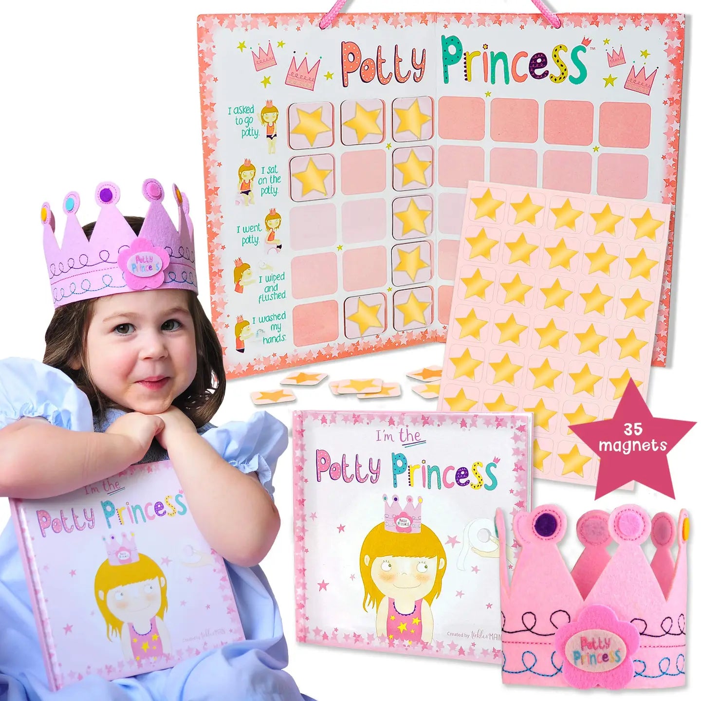 Princess Potty Training Gift Set