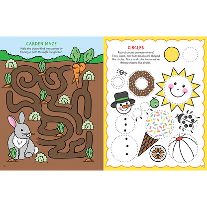 ABC 123 Preschool Activity Book