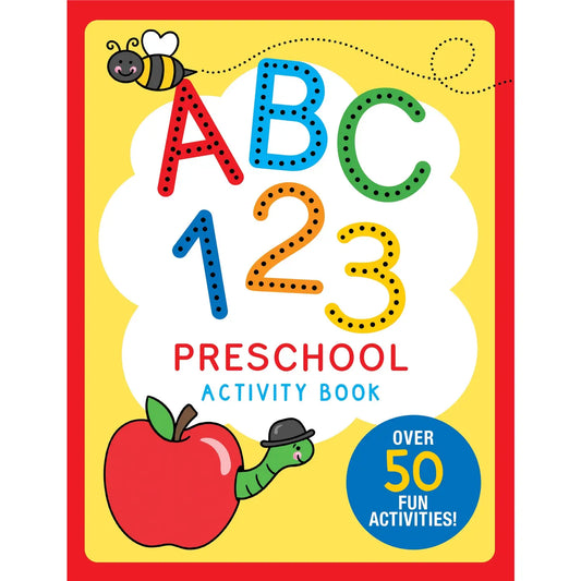 ABC 123 Preschool Activity Book