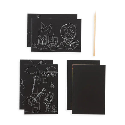 Scratch & Scribble: Mini Kit Safari Party
