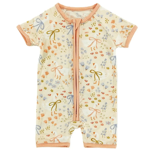 Darling Goose Short Romper