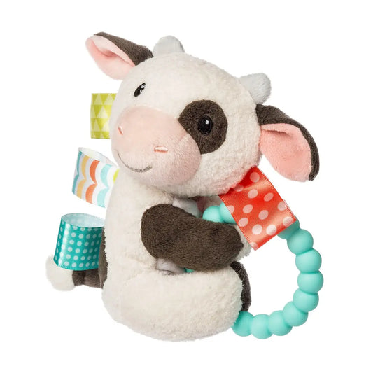 Taggies Cow Teether Rattle