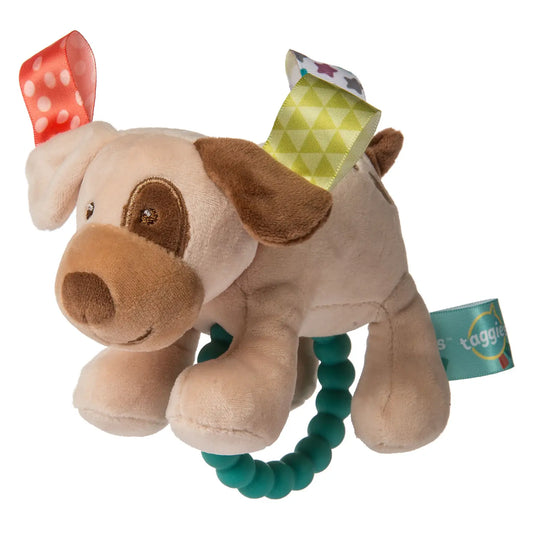 Taggies Dog Teether Rattle