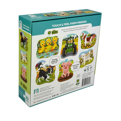 John Deere Farm Friends Touch & Feel Puzzles