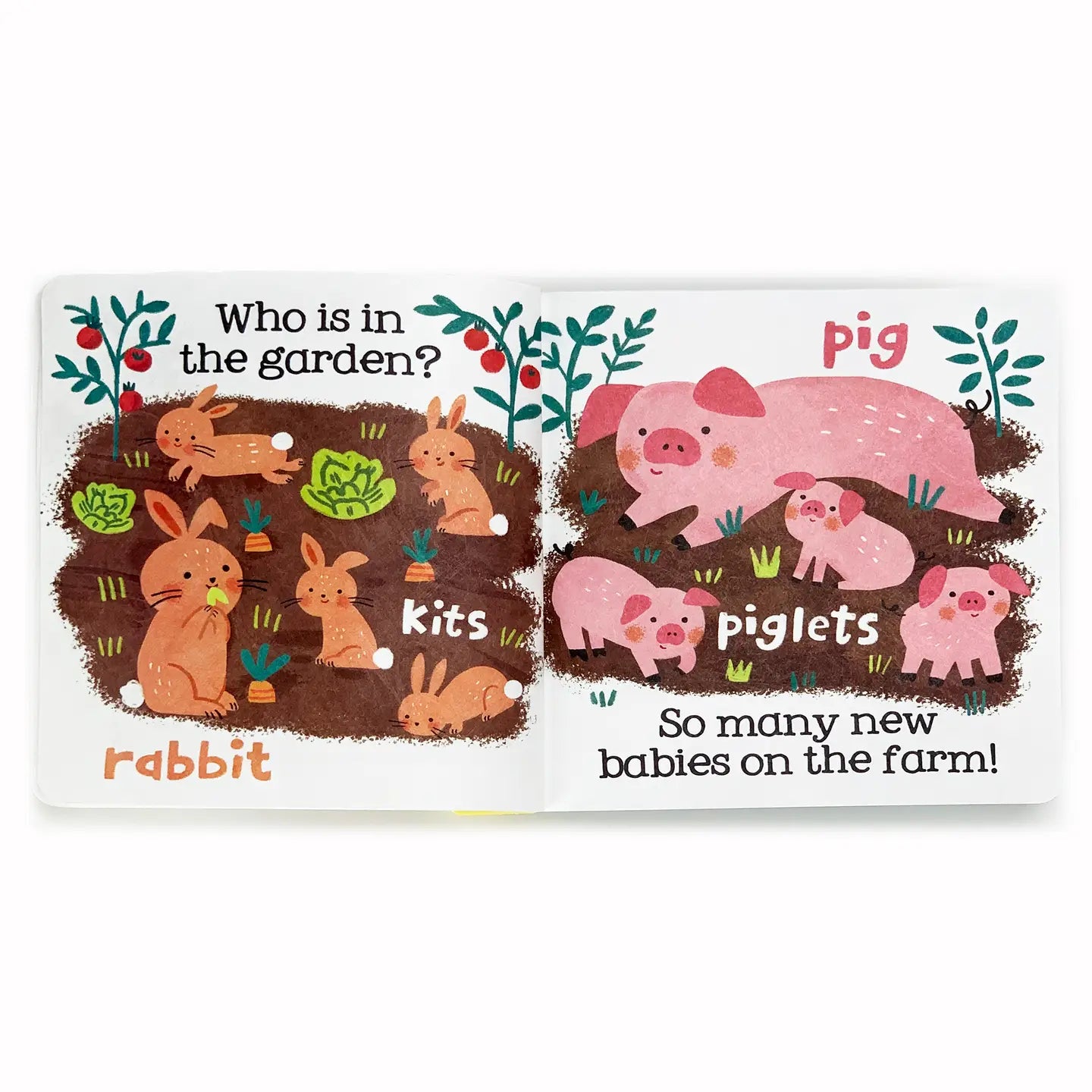 Farm Babies Tuffy Teether Book