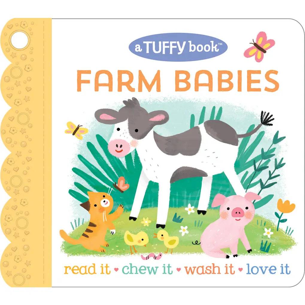 Farm Babies Tuffy Teether Book