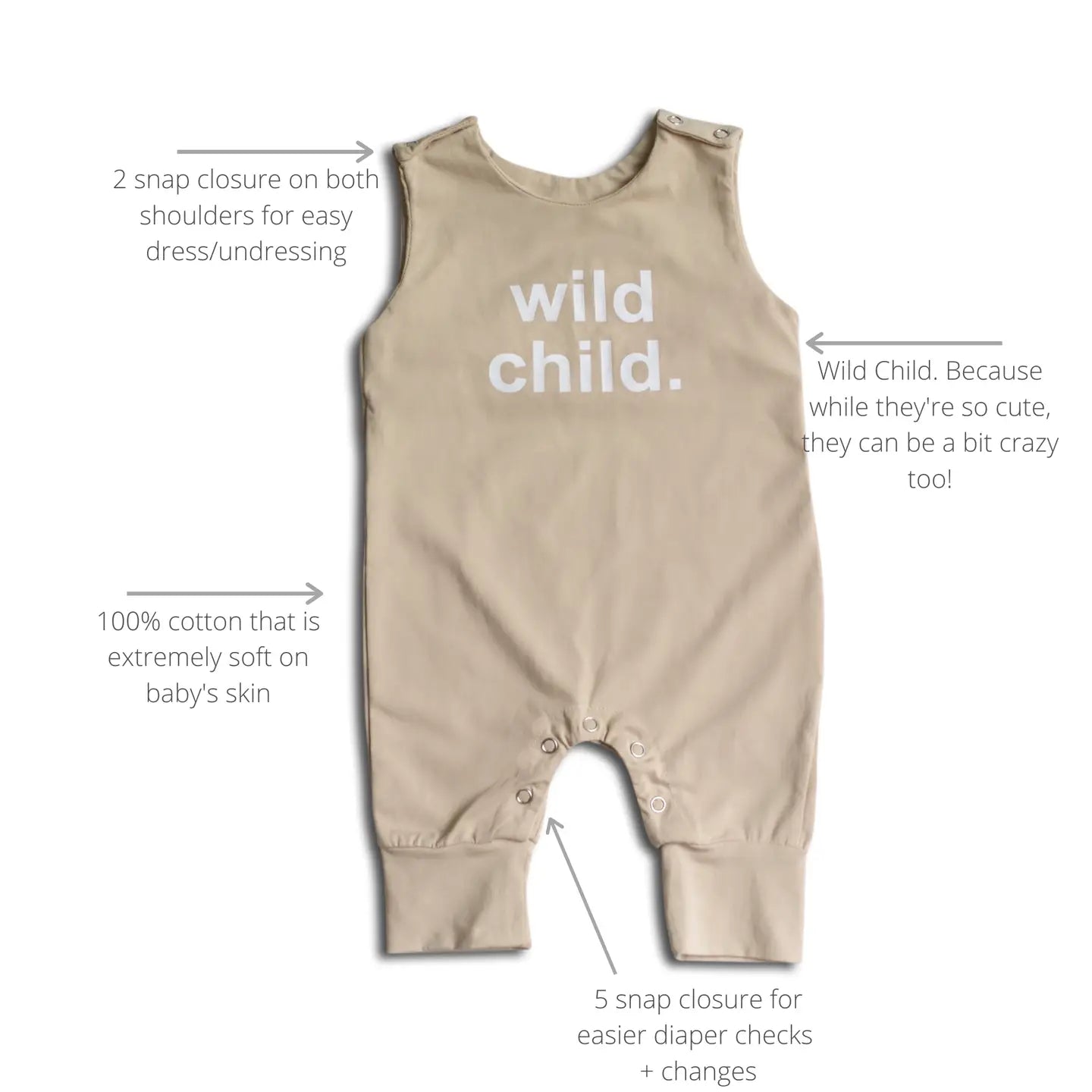 Wild Child Romper